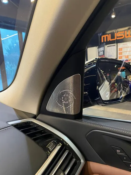 부산 BMW X7 AVI BM100 무스웨이(MUSWAY) D8 Bowers&Wilkins(회오리스피커) 시공으로 사운드 풍부하게 만들기 ! / 부산 동래, 양산