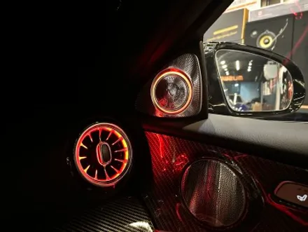 부산 벤츠 W213 E300 송풍구 엠비언트 1,2열 3D부메스터 트위터 AVI BM100 2WAY 시공후기! :) / 벤츠 / E-클래스 W213 / 부산 동래구