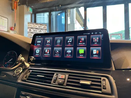 부산 BMW F10 520D 안드로이드 올인원으로 12.3인치 커다란 모니터로 운전 편하게 하기! / BMW / 5시리즈 (F10) / 부산 동래구