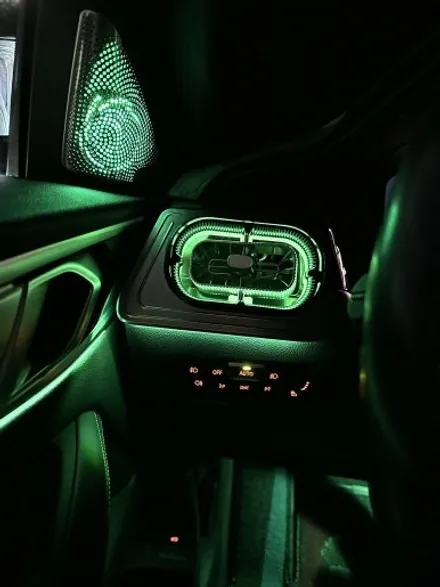 부산 BMW G20 G22 320i 320d 330i 340i 420i 420d 430i 440i 송풍구 1,2열 엠비언트 미드레인지 엠비언트 시공후기! / 부산 동래, 양산