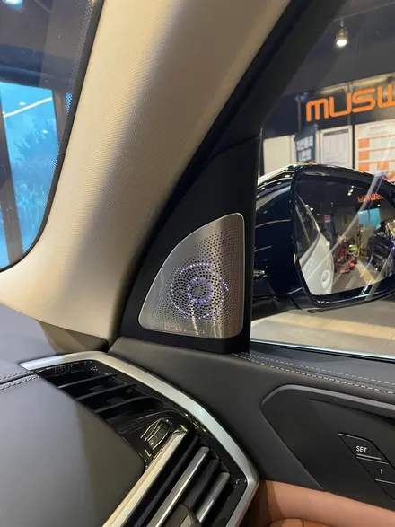 부산 BMW X7 AVI BM100 무스웨이(MUSWAY) D8 Bowers&Wilkins(회오리스피커) 시공으로 사운드 풍부하게 만들기 ! / 부산 동래, 양산