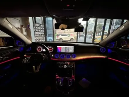 부산 벤츠 W213 E220 E300 송풍구 엠비언트 1,2열 3D부메스터 트위터 AVI BM 100 2WAY 시공후기! / 부산 동래, 양산