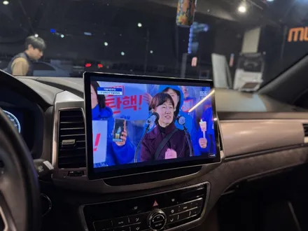 부산안드로이드올인원 KGM 렉스턴 3D어라운드뷰 스피커 함께 시공하여 업그레이드 / 부산 동래, 양산