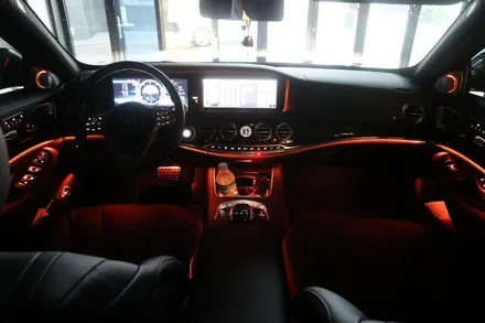 벤츠 S350 부메스터 트위터 시공으로 상위등급 차량 만들기 ! 다양한 색상의 조명 설정 가능 ! / 부산 동래, 양산