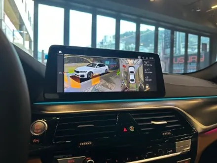 부산 BMW G30 530i 순정 어라운드뷰/서라운드뷰 시공으로 차량 안전하게 운행하기!
