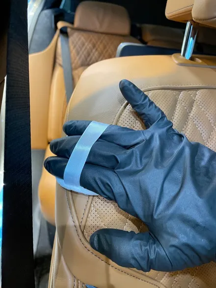 부산 BMW 740i UG 래더 시트 코팅 ! 인체에 무해한 성분으로 가죽 시트 완벽 보호! / 부산 동래, 양산