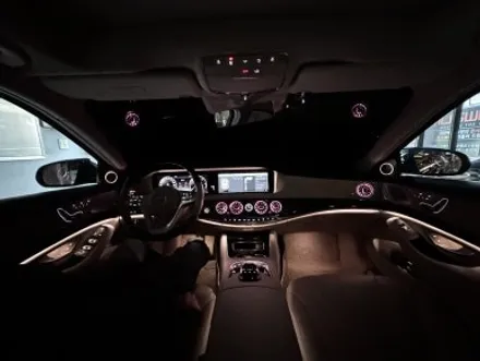 부산 W222 S350 S400 S500 송풍구 엠비언트 1.2열 , 3D 전동 부메스터, 벤츠 전용 AVI MB 100 시공 후기! / 부산 동래, 양산