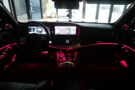 벤츠 S350 부메스터 트위터 시공으로 상위등급 차량 만들기 ! 다양한 색상의 조명 설정 가능 ! / 부산 동래, 양산