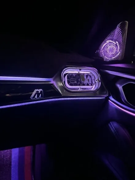 부산 BMW G20 G22 320i 320d 330i 340i 420i 420d 430i 440i 송풍구 1,2열 엠비언트 미드레인지 엠비언트 시공후기! / 부산 동래, 양산