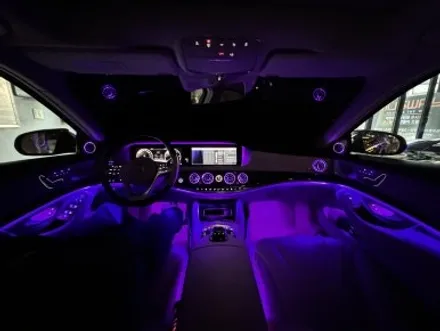 부산 W222 S350 S400 S500 송풍구 엠비언트 1.2열 , 3D 전동 부메스터, 벤츠 전용 AVI MB 100 시공 후기! / 부산 동래, 양산