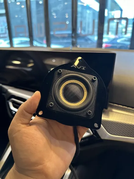 부산 BMW i4 G26 무스웨이 D8 X6회오리 스피커 BMW 스피커 순정어라운드뷰 크리스탈 4종세트 후기! / 부산 동래, 양산