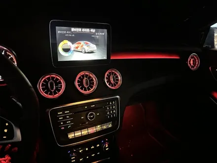 부산 벤츠 C117 CLA45 AMG 송풍구 엠비언트 풋등 도어몰딩 대쉬보드 엠비언트 시공으로 차량 변신! / 부산 동래, 양산