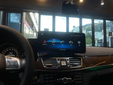 부산 벤츠 W212 E300 안드로이드 올인원과 비노출 엠비언트로 신차 만들어 버리기 ! / 부산 동래, 양산