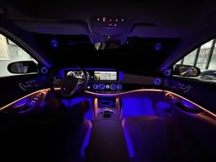 부산 W222 S350 S400 S500 송풍구 엠비언트 1.2열 , 3D 전동 부메스터, 벤츠 전용 AVI MB 100 시공 후기! / 부산 동래, 양산