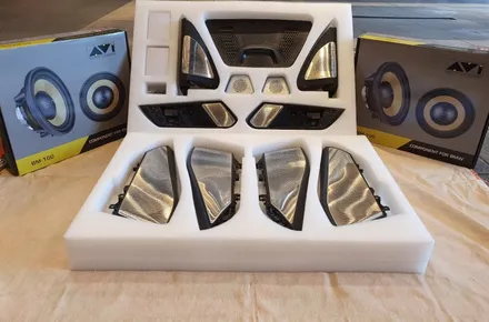 부산 BMW X7 AVI BM100 무스웨이 D8 Bowers&Wilkins 회오리 스피커 시공 후기! / 부산 동래, 양산