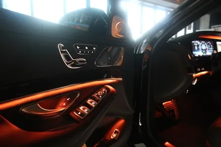 벤츠 S350 부메스터 트위터 시공으로 상위등급 차량 만들기 ! 다양한 색상의 조명 설정 가능 ! / 부산 동래, 양산