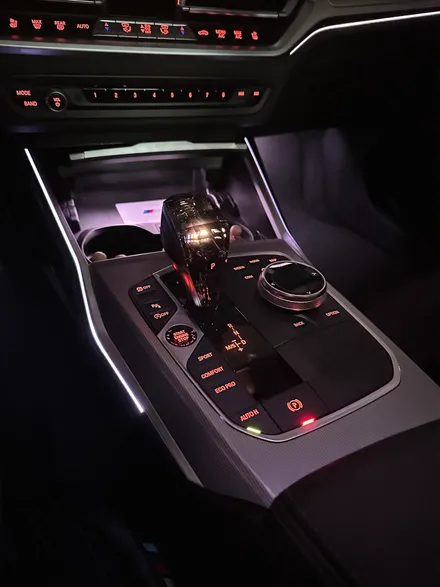부산 BMW G22 420i 회오리트위터(스피커) 전동센터 스피커, 센터기어카본사이드 패널, 엠비언트 시공으로 차량 분위기 바꾸기! / 부산 동래, 양산