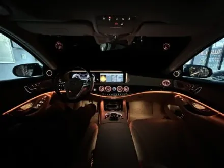 부산 W222 S350 S400 S500 송풍구 엠비언트 1.2열 , 3D 전동 부메스터, 벤츠 전용 AVI MB 100 시공 후기! / 부산 동래, 양산