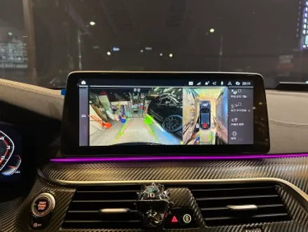 부산 BMW G32 6GT 어라운드뷰 / 서라운드 뷰 시공으로 안전하게 운행하기 ! (+ 크리스탈 기어봉, 조그셔틀 스타트버튼 3종 세트) / BMW / 6시리즈 GT (G32) / 부산 동래구