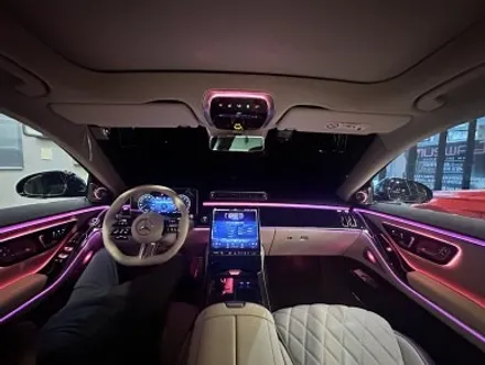 부산 벤츠 S클래스 W223 S400 S450 S500 S580 액티브엠비언트 4D부메스터 트위터 천장 부메스터 미드 스피커 엠비언트 시공으로 풀옵션 차량으로 변신하기! / 부산 동래, 양산