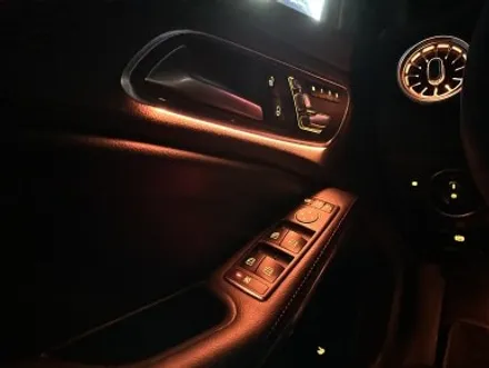 부산 벤츠 C117 CLA45 AMG 송풍구 엠비언트 풋등 도어몰딩 대쉬보드 엠비언트 시공으로 차량 변신! / 부산 동래, 양산