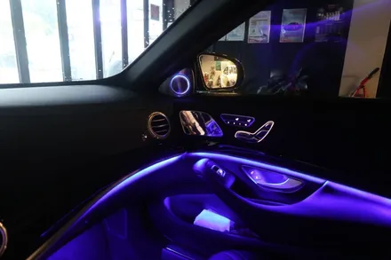 벤츠 S350 부메스터 트위터 시공으로 상위등급 차량 만들기 ! 다양한 색상의 조명 설정 가능 ! / 부산 동래, 양산