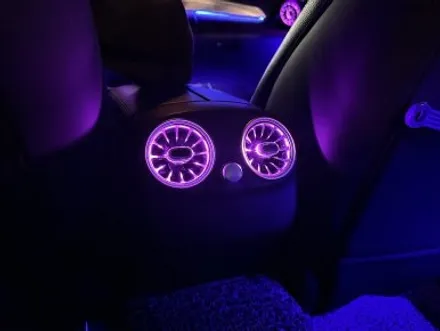 부산 벤츠 W205 C200D 송풍구 엠비언트, 3D전동부메스터 트위터 실내 엠비언트 2톤 시공 후기! / 부산 동래, 양산