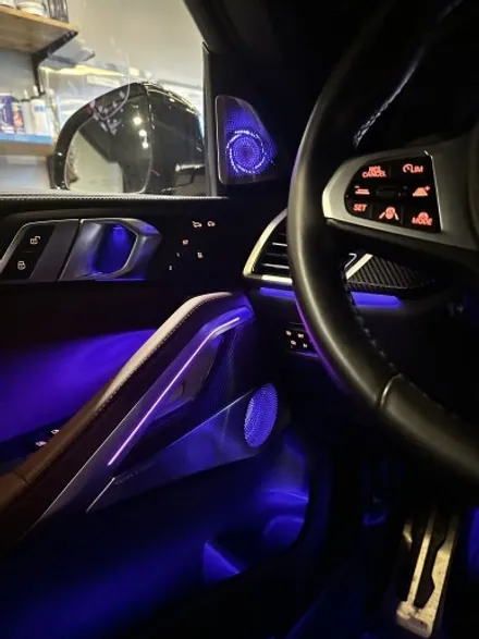 부산 BMW G06 X6 Bowers&Wilkins 회오리 스피커 시공으로 인테리어 업그레이드 하기! / 부산 동래, 양산