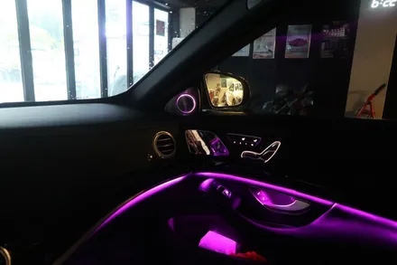 벤츠 S350 부메스터 트위터 시공으로 상위등급 차량 만들기 ! 다양한 색상의 조명 설정 가능 ! / 부산 동래, 양산