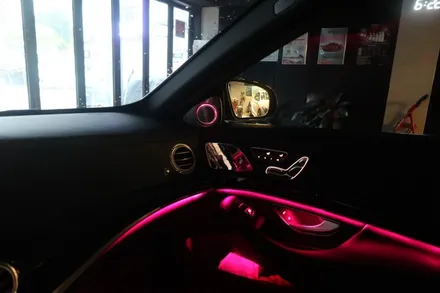 벤츠 S350 부메스터 트위터 시공으로 상위등급 차량 만들기 ! 다양한 색상의 조명 설정 가능 ! / 부산 동래, 양산