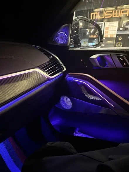 부산 BMW G06 X6 Bowers&Wilkins 회오리 스피커 시공으로 인테리어 업그레이드 하기! / 부산 동래, 양산