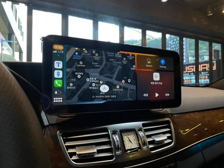 부산 벤츠 W212 E300 안드로이드 올인원과 비노출 엠비언트로 신차 만들어 버리기 ! / 부산 동래, 양산