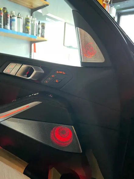 부산 BMW X7 AVI BM100 무스웨이 D8 Bowers&Wilkins 회오리 스피커 시공 후기! / 부산 동래, 양산