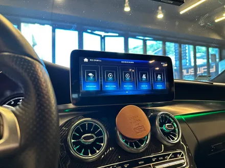 부산 벤츠 W205 C200 터치모니터 무선 애플카플레이 안드로이드오토로 운전을 편하게 하기! :)