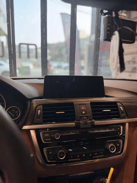 부산BMW계기판 F32 420D쿠페튜닝 터치카플레이와 크리스탈3종파츠 시공 / 부산 동래, 양산