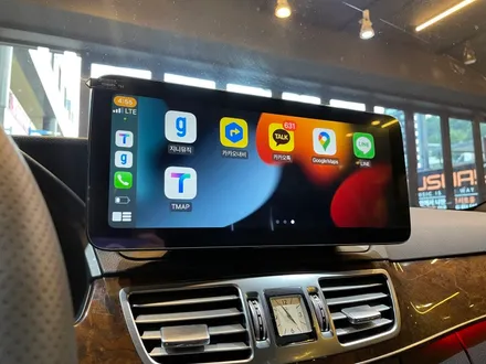 부산 벤츠 W212 E300 안드로이드 올인원과 비노출 엠비언트로 신차 만들어 버리기 ! / 부산 동래, 양산