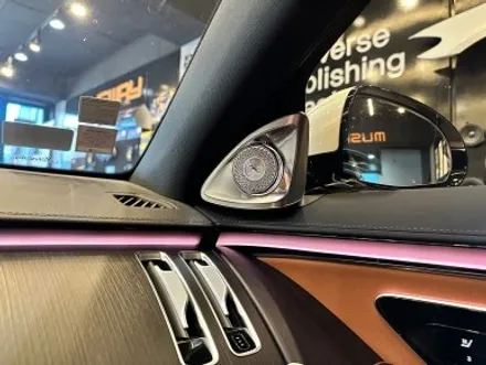 부산 벤츠 W223 S350 S400 S450 S500 액티브 엠비언트 4D 부메스터 트위터 천장부메스터 엠비언트 스피커 시공은 RPM에서! / 부산 동래, 양산