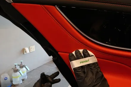부산 벤츠 43 AMG GT . UG 시트코팅으로 가죽 보호 및 차량 내부 새차처럼 보존하기 ! RPM 카케어에서 가능! / 부산 동래, 양산