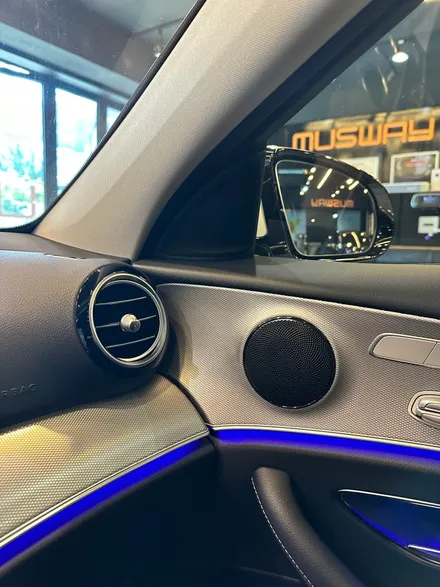 부산 벤츠 W213 e220 e300 송풍구 엠비언트 1,2열 3D 부메스터 트위터로 실내 내부 업그레이드 하기! / 벤츠 / E-클래스 W213 / 부산 동래구