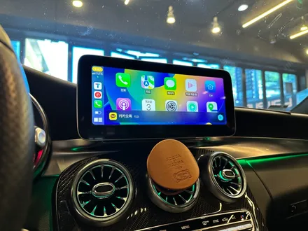 부산 벤츠 W205 C200 터치모니터 무선 애플카플레이 안드로이드오토로 운전을 편하게 하기! :)