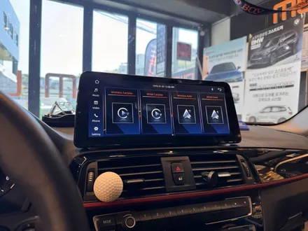 부산 BMW F02 118D 12.3터치 모니터, 무선 애플카플레이 안드로이드 오토 인치업 시공으로 편리한 운전하기! / 부산 동래, 양산