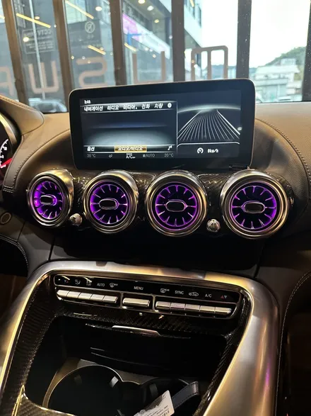 부산 벤츠 AMG GT 12.3인치 최상위버젼 안드로이드 올인원 시공후기! / 부산 동래, 양산