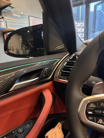 부산bmw회오리커버avibm100 스피커교체로 분위기와 사운드를 함께 상승시키기 / 부산 동래, 양산