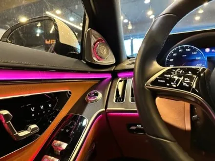 부산 벤츠 W223 S350 S400 S450 S500 액티브 엠비언트 4D 부메스터 트위터 천장부메스터 엠비언트 스피커 시공은 RPM에서! / 부산 동래, 양산