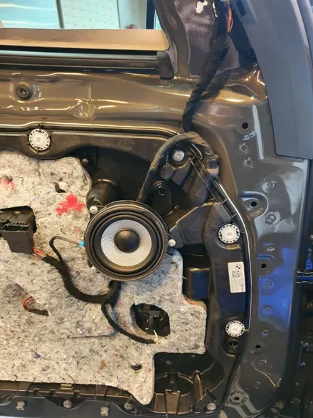 부산 BMW X7 AVI BM100 AVI BM200 AVI MDN70 무스웨이 D8 으로 차량 사운드 업그레이드 하기! / 부산 동래, 양산