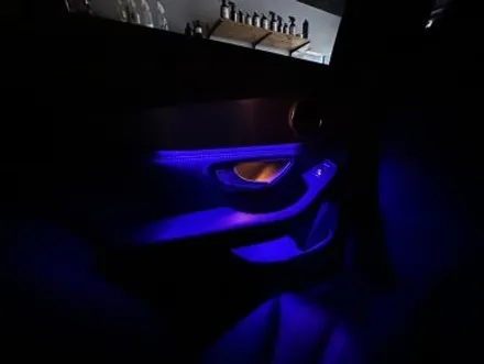 부산 벤츠 W205 C200D 송풍구 엠비언트, 3D전동부메스터 트위터 실내 엠비언트 2톤 시공 후기! / 부산 동래, 양산