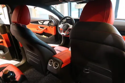 부산 벤츠 43 AMG GT . UG 시트코팅으로 가죽 보호 및 차량 내부 새차처럼 보존하기 ! RPM 카케어에서 가능! / 부산 동래, 양산