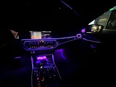 부산 BMW G20 G22 320i 320d 330i 340i 420i 420d 430i 440i 송풍구 1,2열 엠비언트 미드레인지 엠비언트 시공후기! / 부산 동래, 양산