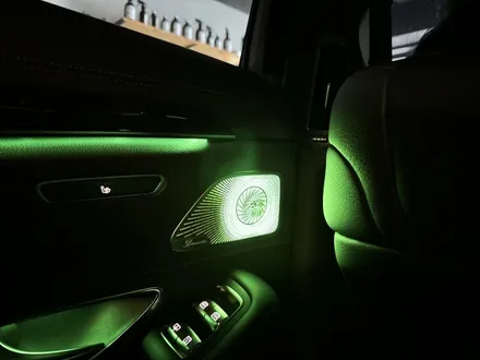 부산 W222 S350 S400 S500 미드레인지 엠비언트 1.2열 시공으로 화려한 실내 연출하기! / 부산 동래, 양산