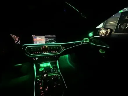 부산 BMW G20 G22 320i 320d 330i 340i 420i 420d 430i 440i 송풍구 1,2열 엠비언트 미드레인지 엠비언트 시공후기! / 부산 동래, 양산